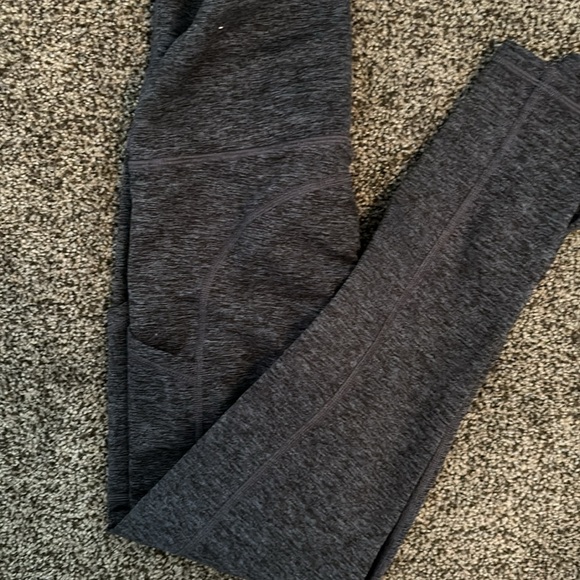 Offline by aerie navy Heather leggings with pockets - Picture 4 of 4